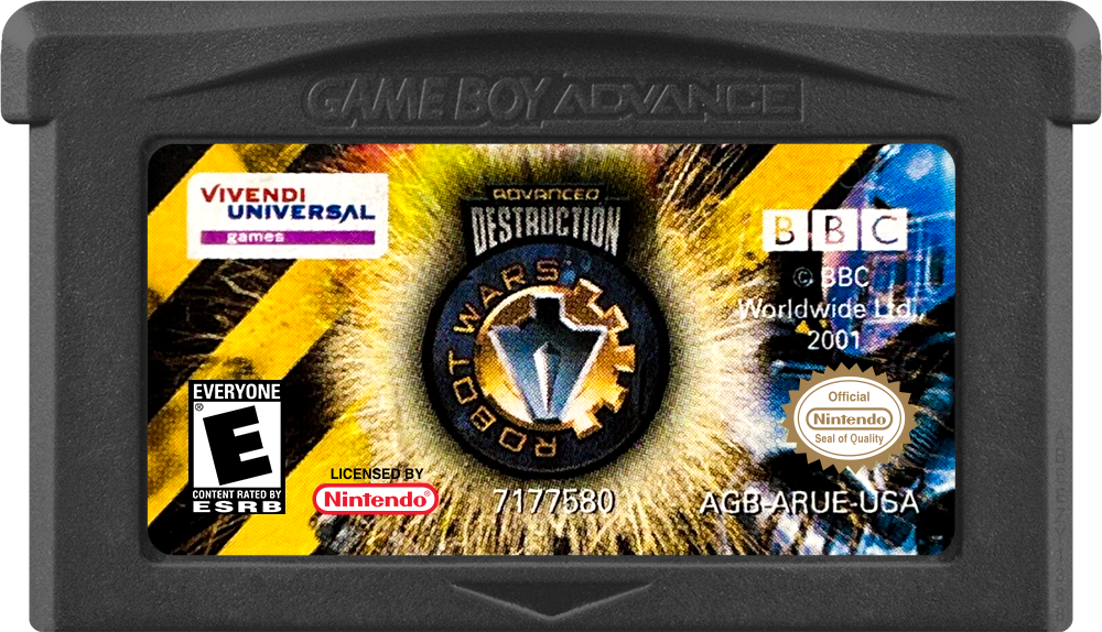 Robot Wars Advanced Destruction media 2 for GameBoy Advance